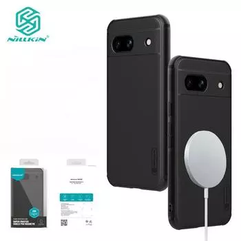 Nillkin Magnetic Super Frosted Shield Pro Case For Google Pixel 8A Phone Case Matte Anti Fingerprint Shockproof Back Cover