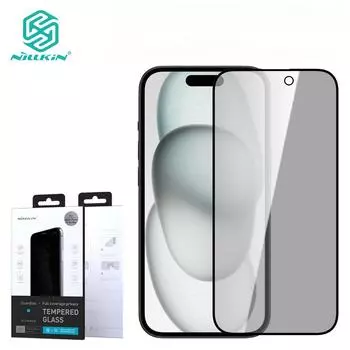 NILLKIN Privacy Guardian полноэкранное закаленное стекло для iPhone 15 Pro с защитой от царапин и отпечатков пальцев, защита от взрывов For iPhone 15 Pro