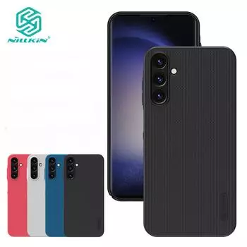 NILLKIN Супер матовый защитный чехол для Samsung Galaxy A25 5G, ультратонкий матовый жесткий чехол из ПК с защитой от отпечатков пальцев, противоударная задняя крышка For Galaxy A25 чёрный