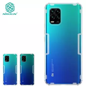 NILLKIN Xiaomi Mi 10 Lite / Mi 10 Youth 5G Чехол Натуральный ТПУ Прозрачный Тонкий Задний Мягкий Корпус