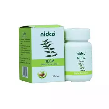 Ним (60 кап, 250 мг), Neem Capsules, Nidco