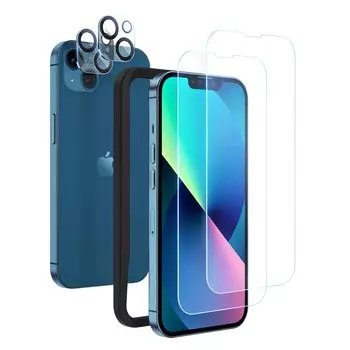 NIMASO Glass Film Camera Film for iPhone 13 Protective Film Tempered Glass LCD Protection Camera Cover Lens Protective Cover iPhone 13 Protective Film