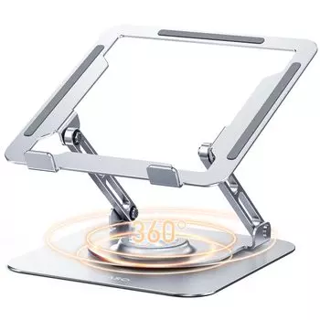 NIMASO Ноутбук Складной ПК Компьютер Планшет Кафедра Регулируемая Слегка Сзади Изготовлена Из Алюминия Совместима с Подставкой До дюймов NST23K899, 360°