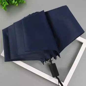 Nine-in-one board three-fold umbrella hot transfer pattern business folding vinyl sunscreen digital umbrella formulation