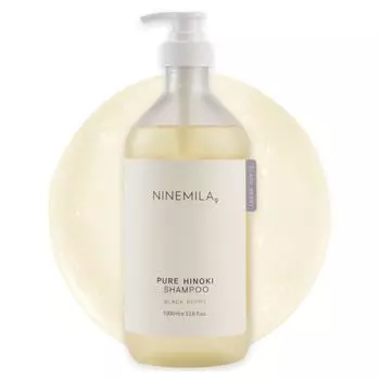 Nine Mila Pure Hinoki Shampoo Blackberry Fragrance, 1L, 1 unit