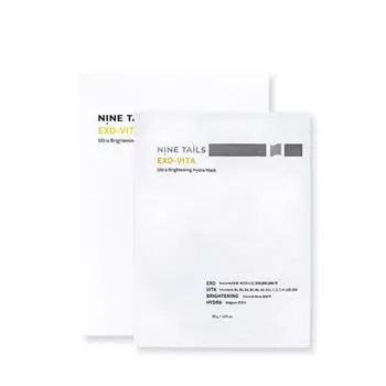 NINE TAILS Exo-Vita Ультра Осветляющая Гидра Маска 30г*5шт P000DZQX - Face Mask