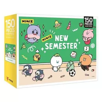 Nini s Jigsaw Puzzle 150 Exciting new semester, Korean popular puzzles