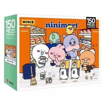 Пазл Nini s Jigsaw Puzzle 150 Добро пожаловать в Nini Mart, популярные корейские головоломки