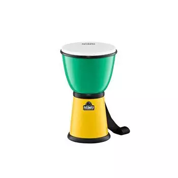 NINO ABS Drum Djembe Green/Yellow NINO18G/Y [] жёлтый
