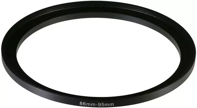 NinoLite Ring for 86mm to 95mm Camera Lens Aluminum Alloy Adapter Ring Black Step-Up (Step-Up Ring)