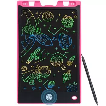 Ninonly Electronic Memo Электронный блокнот Дюймовый цветной ЖК-экран для письма Легкий портативный Высокая яркость Стирание одним касанием Оснащен замком