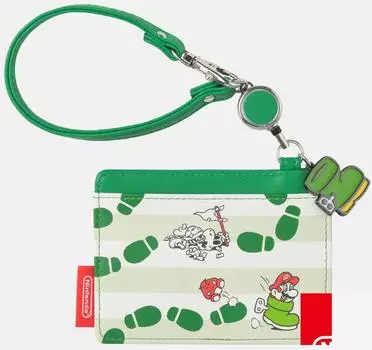 Nintendo Sales Чехол Super Mario Pass с катушкой Power Up A Nintendo Tokyo Limited Goods