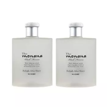 Niove the Monana Black Homme Средство после бритья 140 мл 2 шт.