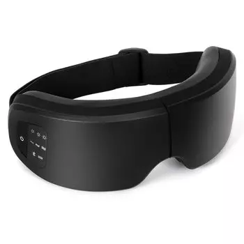 NIPLUX EYE RELAX S Согревающее средство для глаз Маска для глаз Горячая маска для глаз Аккумуляторная косметика для глаз Уход за кожей вокруг глаз Функция Bluetooth Музыка NIPLUX Black [Новый выпуск]