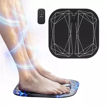 NIPLUX LEG FIT Sole EMS Коврик для ног Стопа Точки давления на стопу Уход за подошвами NIPLUX Nisso Plus [Новый выпуск] чёрный