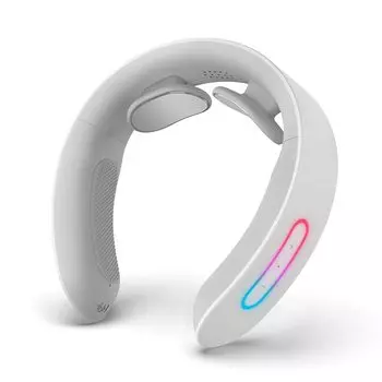 NIPLUX NECK RELAX Отечественный производитель Nisso Plus Shoulder Neck Беспроводной тихий легкий Уважение к пожилым людям Подарок на день рождения Co., Ltd. (белый) белый