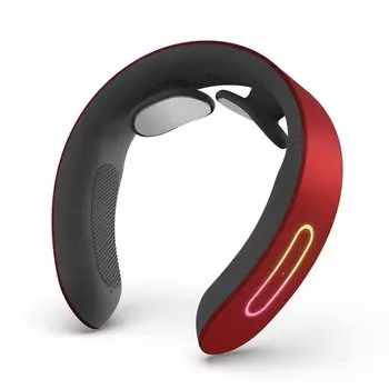 NIPLUX NECK RELAX Отечественный производитель Nisso Plus Shoulder Neck Беспроводной тихий легкий Уважение к пожилым людям Подарок на день рождения Co., Ltd. (красный) красный