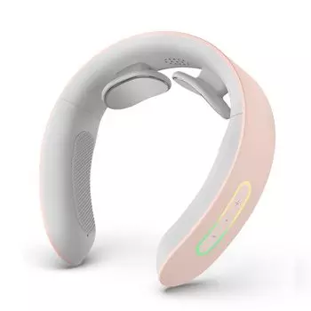 NIPLUX NECK RELAX Отечественный производитель Nisso Plus Shoulder Neck Беспроводной тихий легкий Уважение к пожилым людям Подарок на день рождения Co., Ltd. (розовый) розовый