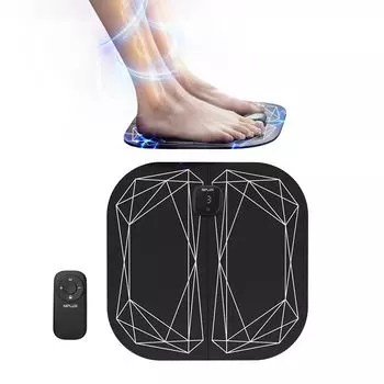 NIPLUX Sole EMS Foot Mat Foot EMS Sole Care Уход за икроножными мышцами Тренировка подошв Тренировка мышц Легко носить с собой чёрный