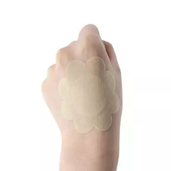 Nipple patch nipple band non-woven flower shaped nipple cover 5P