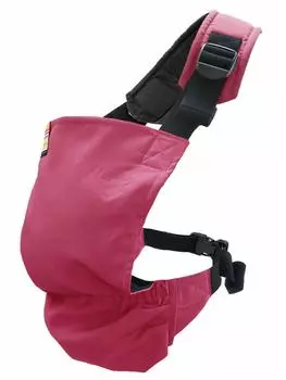 Nippon Atex Carfree Side Carry Pocket Baby Carrier Strap for Waist Holding with Storage Pocket Cherry Pink 4 Months ~ 01-116