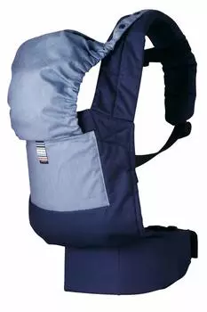 Nippon Atex Carry Free 2WAY Waist Belt Carry Baby carrier with waist belt that can be used for hugging and piggyback riding Navy 01-103 тёмно-синий