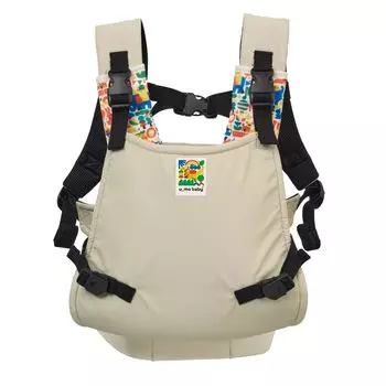 Nippon Atex Yumobaby Отдельное ношение светло-бежевый Можно использовать после того, как шея села обнимающая переноска для ребенка с наплечником от 4 месяцев до 36 лет
