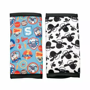 Nippon Child Care Reversible Baby Carrier Belt Cover Shaun the Sheep 2 Pieces Months 0-3