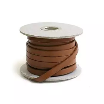 Nippon Chuko Tanned Leather Tape 8mm Width 10m Length Brown MTLS1008-3
