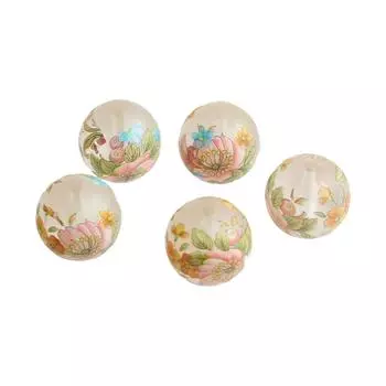 Nippon Chuko Transfer Pearl Light Pink Flower x Matte 5 pieces H13 Accessories Accessory Materials Transfer Pearl 12mm