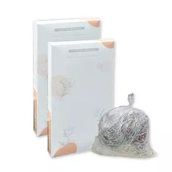 Nippon Giken Kogyo Garbage 200 Sheets Sheets x 2 Boxes Shakashaka Commercial Home Use Bags, Translucent, 90L, (100 / 0.02mm) Type, Boxed, Use,