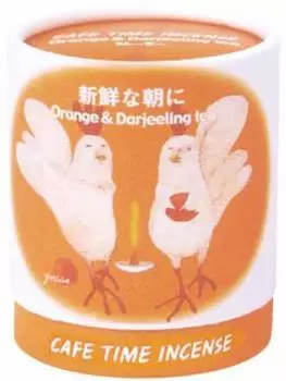 Nippon Kodo Cafe Time Благовония Свежесть утра 10 кукурузных зерен белый