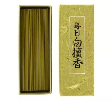 Упаковка благовоний Nippon Kodo Mainichi Sandalwood Rose 58 мм x 32 мм x 156 мм коричневый