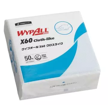 NIPPON PAPER CRECIA Crecia Wipe All X60 50 листов протирочная бумага Тонкая 60565 Крестообразная 4-кратная нетканая бумага