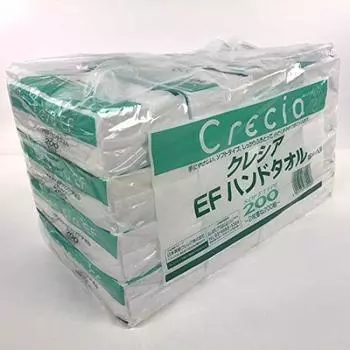 NIPPON PAPER CRECIA Полотенце для рук Crecia EF мягкое, 200 комплектов x 16 пачек, 2-слойное