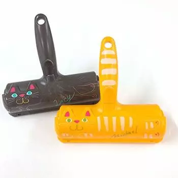 Nippon Seal Paku Paku Roller Lucy Michael Набор из 2 шт. Для собак и кошек Средство для удаления пыли Собачья шерсть Шерсть домашних животных Удаление выпадающей шерсти Кошачья шерсть Волосы Пыль
