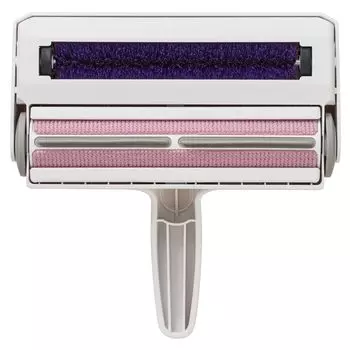 Nippon Seal Paku Paku Roller W Моющаяся этикетная щетка для удаления шерсти Удаление пыли Ролик для чистки домашних животных Кошачий туалет Кошачий туалет Сладости Еда Корм Твердые отходы белый