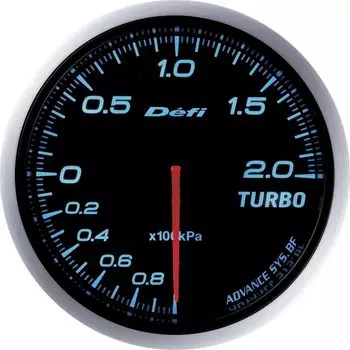 Nippon Seiki Defi Meter ADVANCE Turbo Meter 200kpa DF09903 [Defi-Link BF] (Blue) синий