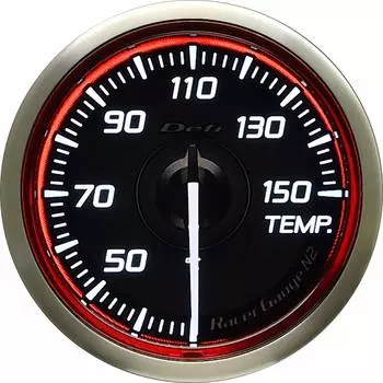 Nippon Seiki Defi Meter Gauge N2 Temperature Gauge DF16303 [Racer RED] 52