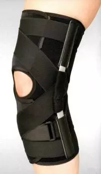 Nippon Sigmax Joint X Aid Knee MCL LCL правый L 363003 [поддержка колена] & чёрный