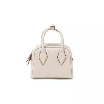 Нишевая дизайнерская сумка Boston, сумка для боулинга, повседневная сумка из воловьей кожи, новая модель через плечо из натуральной кожи на одно плечо