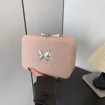 Нишевая красивая сумка женская новая маленькая квадратная сумка-коробка сумка ретро цепочка одно плечо сумка-мессенджер женская чёрный