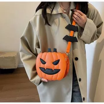 Нишевая личность веселье Хэллоуин привидение лицо тыква сумка