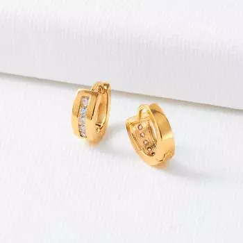 Нишевая персонализированная мода простые женские серьги с микро-инкрустацией из циркония, блестящие серьги, легкие, роскошные, высококачественные серьги, новые продукты золотой