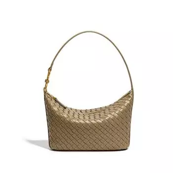 Нишевая сумка ручной работы, модная сумка через плечо на одно плечо, повседневная женская сумка для переноски, сумка для ланча, трендовая сумка под мышками One Size