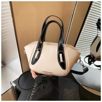 Нишевая сумка женская новая модная высококлассная универсальная сумка-мессенджер в форме ведра для, маленькая сумка белый