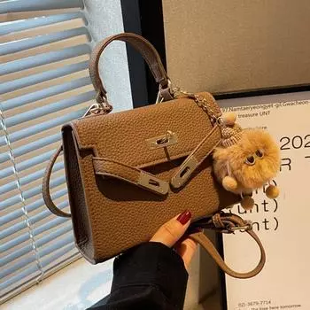 Нишевая женская сумка во французском стиле в 2022 году, новая зимняя модная сумка с сумкой через плечо в корейском стиле, стильная женская сумка через плечо Ins only bag