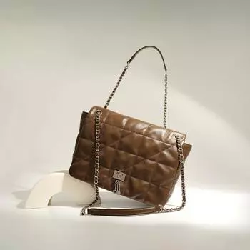 Нишевый дизайн, модная маленькая квадратная сумка, ретро и элитная, сумка через плечо на одно плечо, классическая и универсальная сумка для женщин