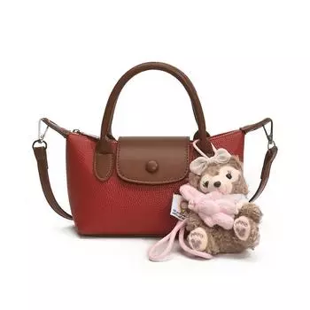 Нишевый дизайн портативная овощная корзина женская сумка новая модная универсальная сумка через плечо легкая роскошная сумка-мессенджер no pendant красный