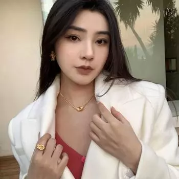 Нишевый дизайн с прохладным ветром и узловатой текстурой. Универсальная двухслойная пара в стиле ретро. Простое и персонализированное ожерелье. Модная женщина. 45CM